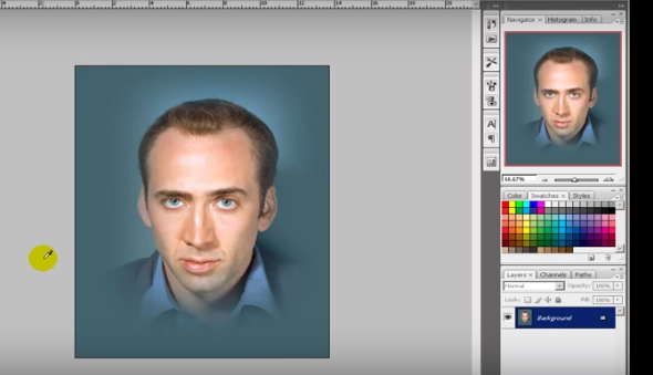 Как убрать размытое выделение в Photoshop?